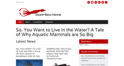 Desktop Screenshot of deepseanews.com